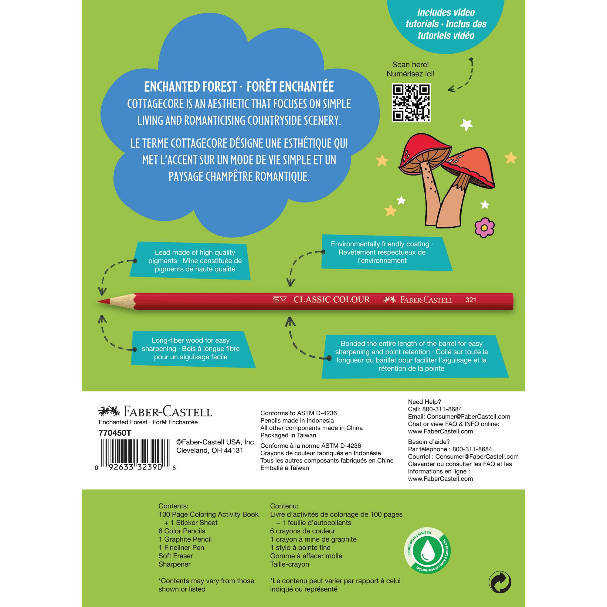 Faber-Castell® Enchanted Forest Learn to Draw Kit